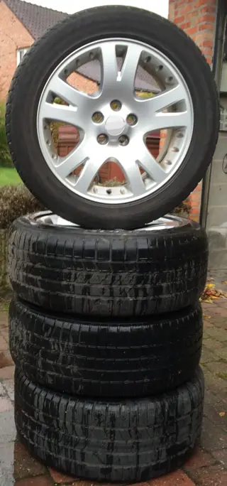 Landrover / Range Rover sport, discovery, type III & IV winterbanden op alu. velgen 9J X 19 ET 53