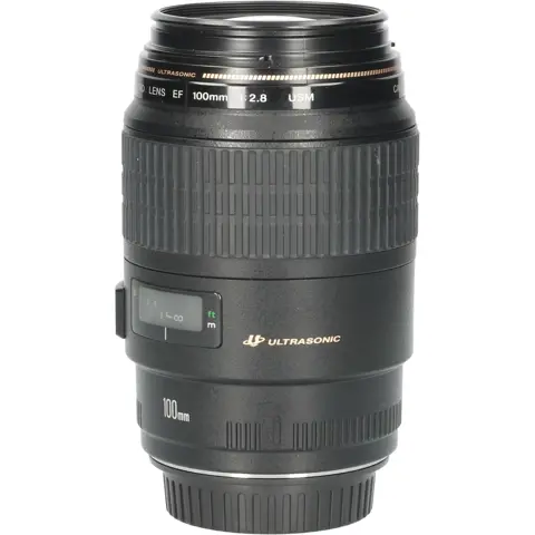 Tweedehands Canon EF 100mm f/2.8 Macro USM CM6577