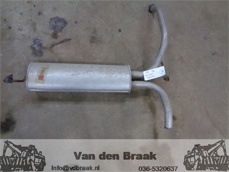 Citroen C1 1.0 12V 2005-2014 Uitlaat einddemper