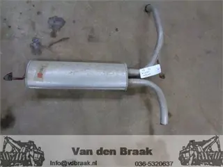 Citroen C1 1.0 12V 2005-2014 Uitlaat einddemper