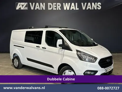 Ford Transit Custom 2.0 TDCI 131pk L2H1 Dubbele Cabine Inrichting Euro6 Airco | 5-Zits | Camera | Cr