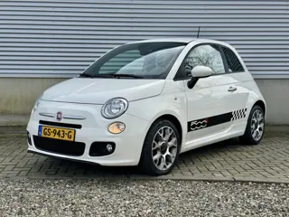 Fiat 500 0.9 TwinAir Turbo 500S [ leer, ecc, lmv, pdc, virtual cp ]