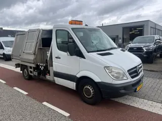 Mercedes-Benz Sprinter 310 2.2 CDI 366 KIPPER VEEGVUIL MET ZIJLADER CONTAINER!! KLIMA