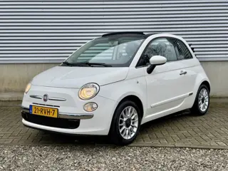 Fiat 500 C 1.2 Cabrio Lounge Automaat [ airco, audio, lmv, pdc ]