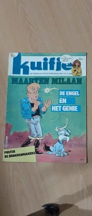 Kuifje weekblad 39e jaargang nr 4 24-01-1984