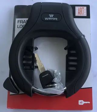 Ringslot veiligheidsklasse Art 2 met 2 sleutels. Z.G.A.N.