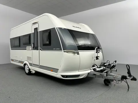 Hobby De Luxe 460 LU Voortent Mover Fietsendrager