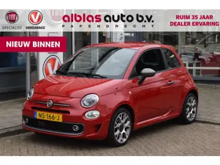 Fiat 500 0.9 TwinAir Turbo Sport|Nav|1e eig.|Lage km!