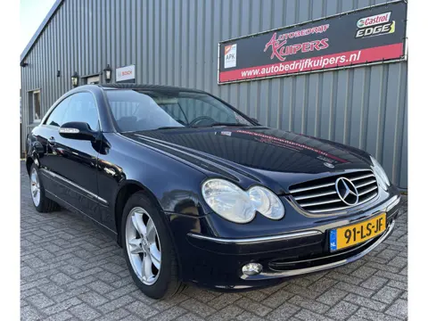 Mercedes-Benz CLK-Klasse Coupé 200 K. Avantgarde Clima.Cruise.Lm.velgen.Leer.Pdc.Trekhaak