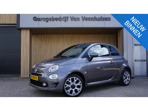 Fiat 500 1.2 69pk Sport Virtual Cockpit H-leder 16inch LM Clima Cruise Control  77030km!