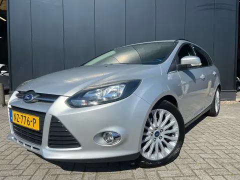 Ford Focus Wagon 1.0 EcoB Titanium '14 Clima/Lmv/CrCon/Pdc