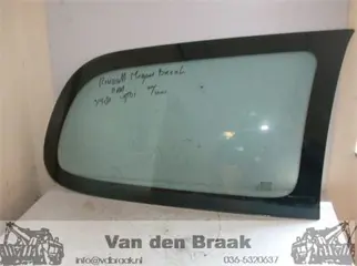 Renault Megane Break 1999-2002 Rechts achter zijraam (plak)