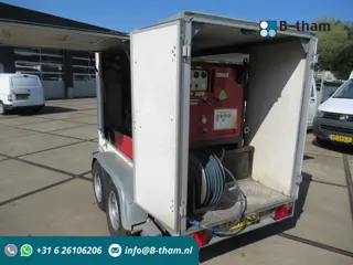 McClean JOB3500 + McClean 350/18 hogedruk stoomcleaner unit inbouw