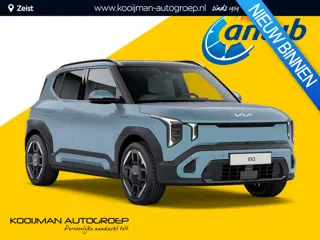 Kia EV2 Essential 42.2 kWh ANWB Voorjaars Actie Private lease nu €. 389,= p.mnd vraag naar de voorwa