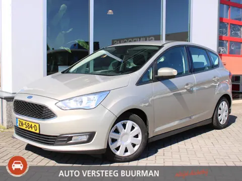 Ford C-Max 1.0 Titanium Distributieketting!, Trekhaak, Cruise control, Climate control, Zomer + Wint