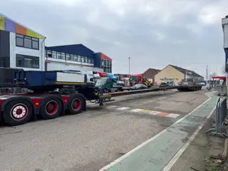 Faymonville STNZ-8WAA, 8 AXLE, FORCED STEERING 11,5 M + 11,2 EXTENDABLE TOTALE 42,2 METER