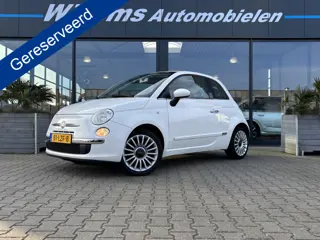 Fiat 500C 1.2 Lounge Airco, Automaat & Lederen Bekleding
