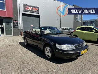 Saab 900 Cabrio 2.3 SE Automaat Nieuw Dak Leder Liefhebbers Auto!