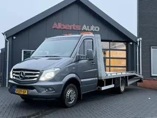 Mercedes-Benz Sprinter 516 CDI MARGE! OPRIJWAGEN AUTOTRANSPORTER | AUTOMAAT | LED | LEDER |