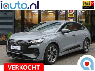 Audi Q4 Sportback e-tron 50 quattro S edition 77 kWh Optiek Zwart S-Line/Matrix LED/Camera/Navi Plus