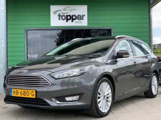 Ford Focus Wagon 1.0 Titanium Edition|2e Eigenaar|Navigatie|