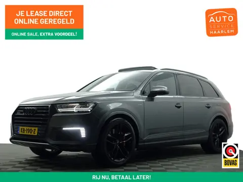 Audi Q7 3.0 TDI e-tron Quattro S Line Black Optic- Panoramadak, Luchtvering, Sfeerverlichting, Camer