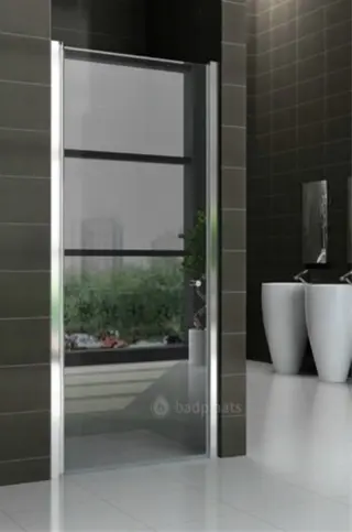 Douchewand Dallas draaideur douche deur badkamer 80cm glas