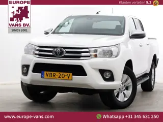 Toyota Hilux 2.4 D-4D-F 150pk E6 4WD 4x4 Double Cab Automaat 2/5-Persoons 08-2019