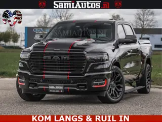 Dodge Ram NIGHT PREMIUM | 426PK | STRIPING | LUCHTVERING | HUD | PANO | 360 CAM | Full Option | LIMI