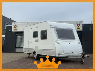 Sterckeman EVOLUTION 390CP dwarsbed zeer compacte caravan