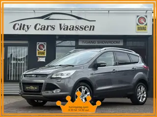 Ford Kuga 1.6 Titanium 150 pk org nl auto nap logisch climate ctr cruise ctr half leder pdc v/a afn 