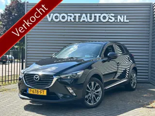 Mazda CX-3 2.0 SkyActiv-G 120 GT-M | Navigatie | Camera | Lederen Bekleding | Stoelverwarming | Head