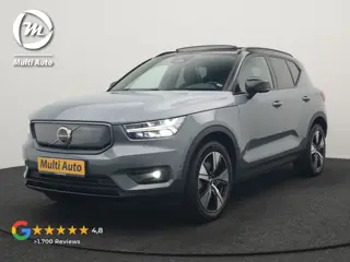 Volvo XC40 Recharge Pro 69kWh 231pk Dealer O.H. | Panodak | 360 Camera | Adaptive Cruise | Harman / 