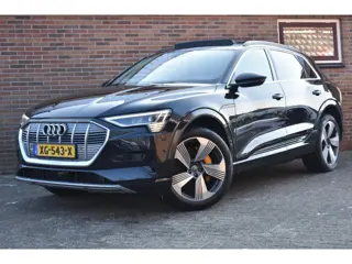 Audi E-tron E-tron 55 quattro advanced 95 kWh '18 Pano Leder Clima LED Cruise Inruil mogelijk
