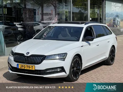 Skoda Superb Combi 1.4 TSI iV Sportline Business Automaat 218PK | Panoramadak | Navigatie | Memory S
