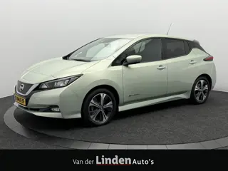 Nissan Leaf Tekna 40 kWh SOH 90% | Trekhaak | Warmtepomp | 360° Camera | Navigatie | Stoel/Stuurverw