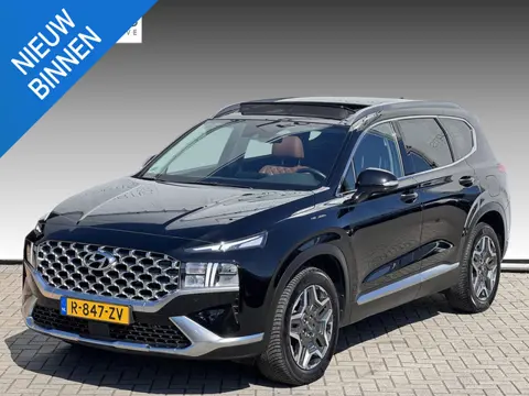 Hyundai Santa Fe 1.6 T-GDI HEV Comfort Smart Sky 7p. NL-AUTO | PANODAK | LEDER