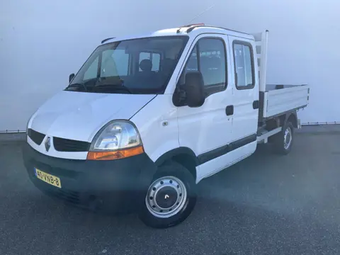 Renault Master T28 2.5 dCi L2H1 Dub Cab Pick Up 6 Zits Trekhaak 2000 kg Bakmaat L240 /B.202/H.0.40 C