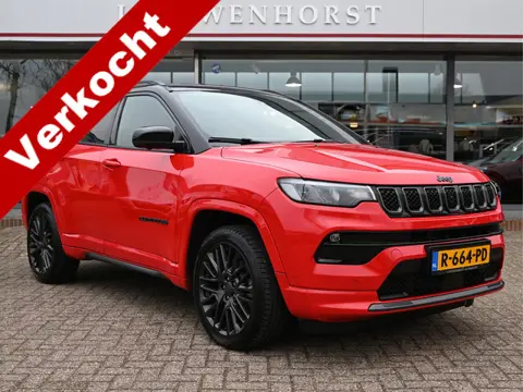 Jeep Compass 4xe 240 Plug-in Hybrid Electric S, leer, stoel- en stuurverwarming, stoelkoeling, NL de