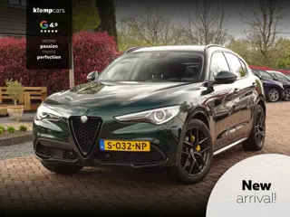 Alfa Romeo Stelvio 2.2d Customized Verde Visconti | Carplay | 20 inch | Leer | ETC.