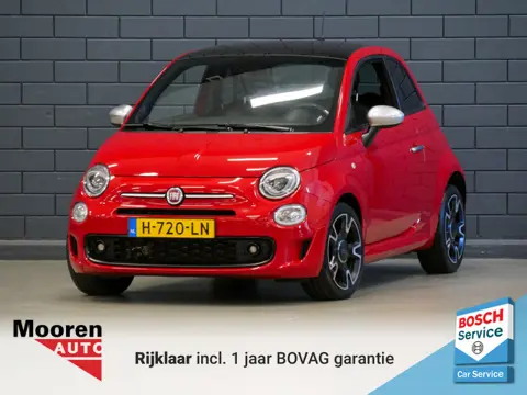 Fiat 500 0.9 TwinAir Turbo Rockstar | PANODAK | LEDER | NAVIGATIE |