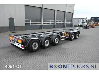 D-Tec COMBITRAILER  S-LINE CT-521-S | 2x20-40ft HC * 3x STUURAS * 4x LIFTAS * SAF/DISC