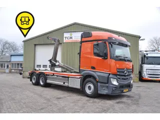 Mercedes-Benz Actros 2548 6X2 + HIAB MULTILIFT HAAKARM 21T