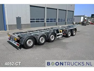 D-Tec COMBITRAILER  S-LINE CT-521-S | 2x20-40ft HC * 3x STUURAS * 4x LIFTAS * SAF/DISC