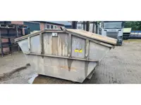 portaal container 2 stuks met klep 7 M3