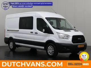 Ford Transit 2.0TDCi 130PK L3H2 Dubbele Cabine | 7-Persoons | Leder | Navigatie | Camera | 2800Kg Tr