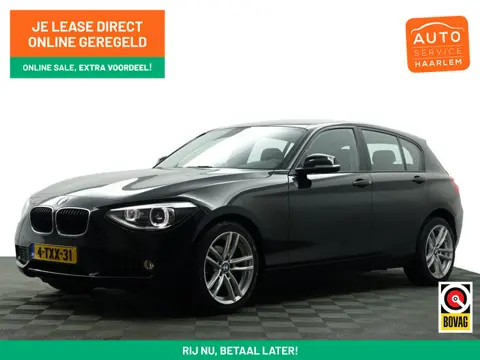 BMW 1-serie 116i High Executive Aut- Xenon Led, Park Assist, Dynamic Select, Navi, Clima, Cruise