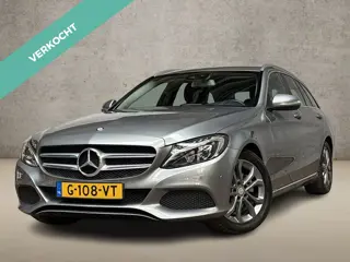 Mercedes-Benz C-Klasse 200 CDI Sport Automaat (NAVIGATIE, CAMERA, LEDER, STOELVERWARMING, SPORTSTOEL