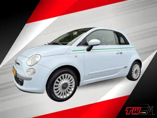 Fiat 500 1.2 Lounge | NWE APK & KOPPELING | AIRCO | PANO