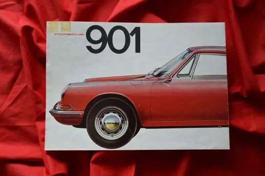 Brochures/catalogi - Porsche 901 august 1963 IAA very early